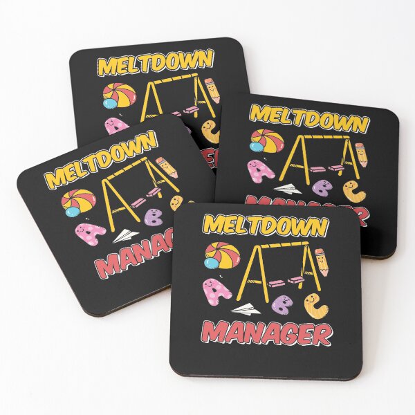 Item preview, Kindergarten Teacher Meltdown Manager Design designed and sold by tshirtexpressiv.