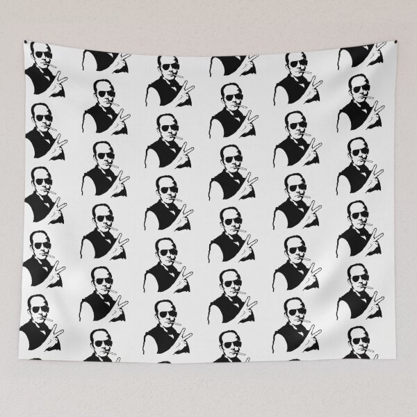 Item preview, Hunter S Thompson Peace Sign Symbol designed and sold by mindofpeace.