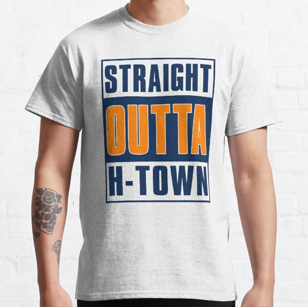 H Town Astros - Retro Skyline & Home Plate - T-shirt