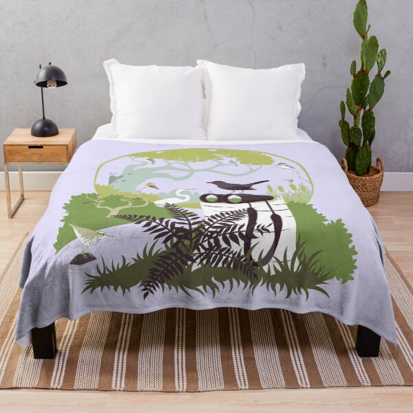 Item preview, Birdwatcher (greens) designed and sold by JadaFitch.