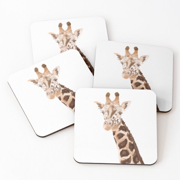 Item preview, Giraffe portrait designed and sold by theseakiwi.