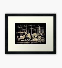 Riding In Style Framed Print