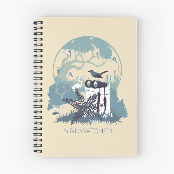 Item preview, Birdwatcher (blues) designed and sold by JadaFitch.