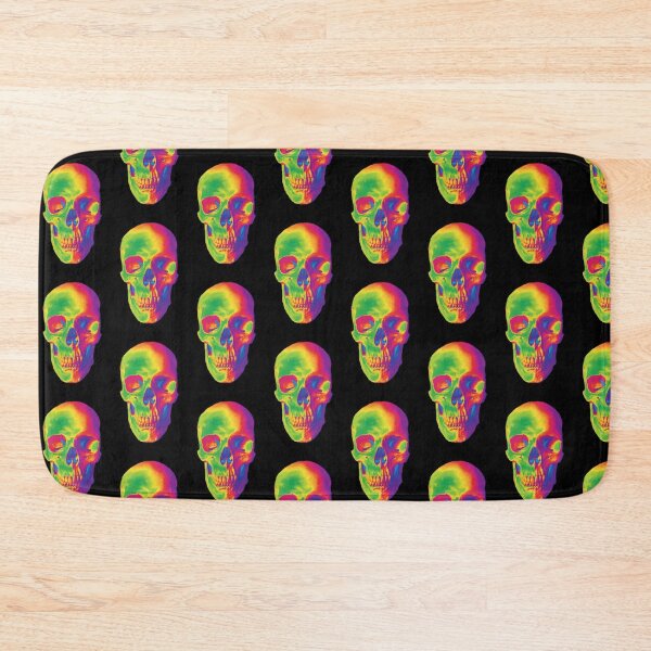 Item preview, Rainbow Skull designed and sold by Child of the Corn Designs.