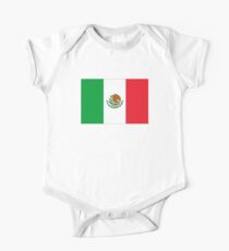 Mexico Flag Mexican Flag One Piece - Short Sleeve