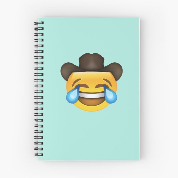 Aperçu de l'œuvre rire emoji cowboy qui pleure créée et vendue par kunfucious.