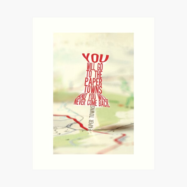 Item preview, Go to the Paper Towns (5 of 7)  designed and sold by saycheese14.