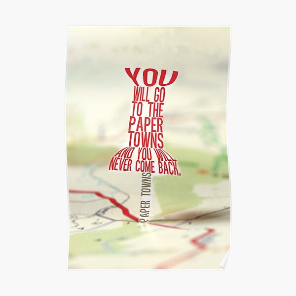 Go to the Paper Towns (5 of 7) Poster