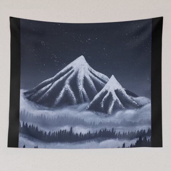 Aperçu de l'œuvre Montagnes Monochromes créée et vendue par KaylaHunnicutt.