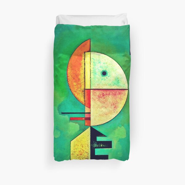 Upward by Vasily kandinsky | Kandinsky's Abstract Art Duvet Cover