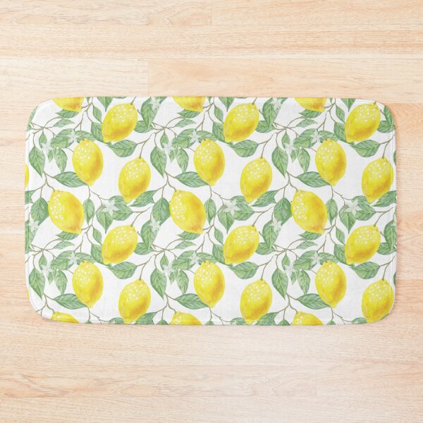 Item preview, Watercolor Lemon Pattern designed and sold by starrylite.