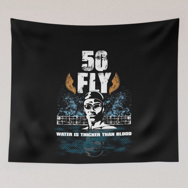Item preview, Swimming Men's 50 Fly designed and sold by twHistory.