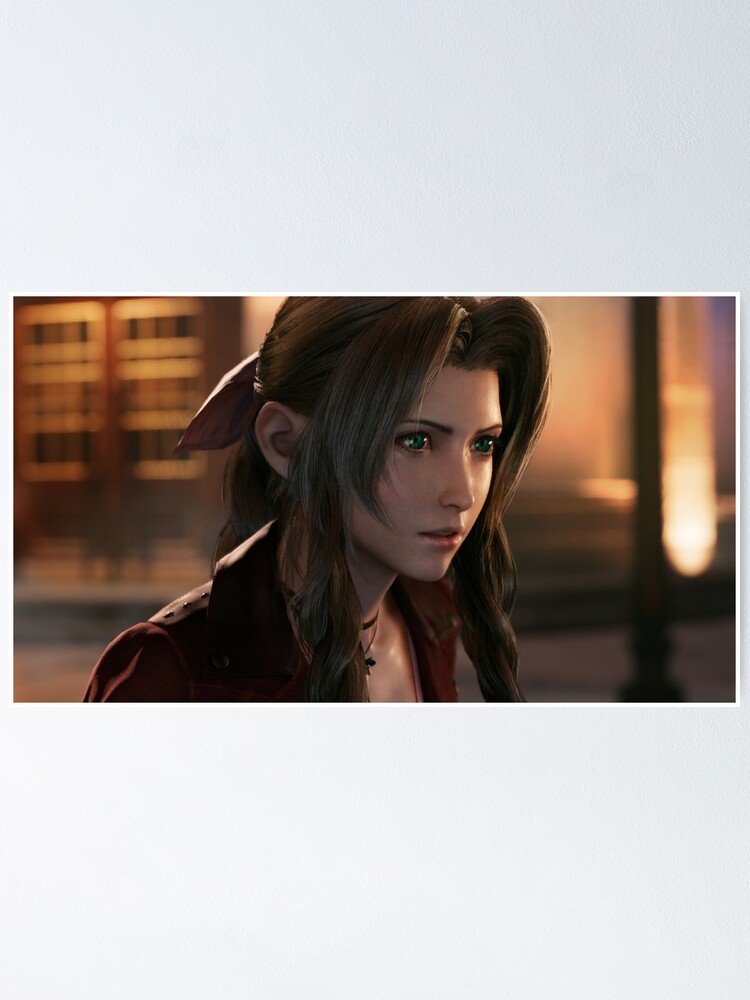 "Final Fantasy VII Aeris Gainsborough" Poster by