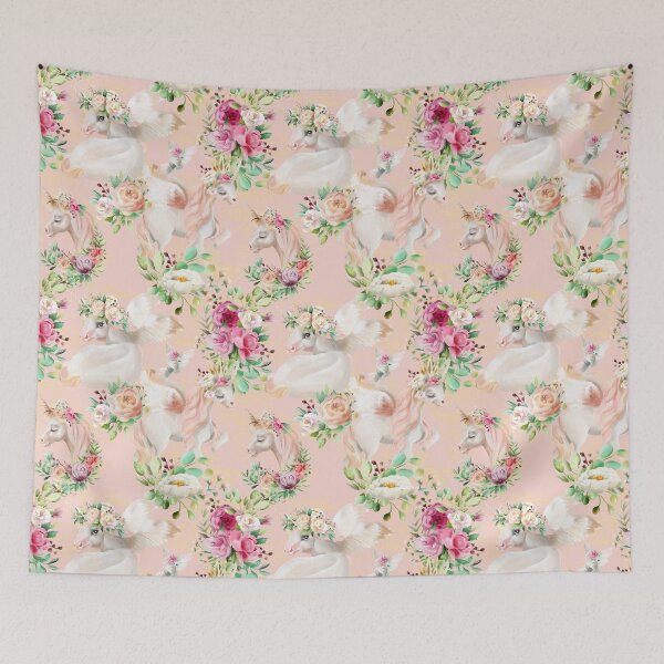 Item preview, Peach Unicorn designed and sold by Color Me F*@k!ng Happy.