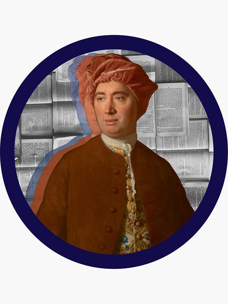 "David Hume" Sticker for Sale by strangershirts Redbubble