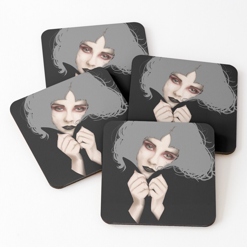 Item preview, Coasters (Set of 4) designed and sold by RaspberrySonico.