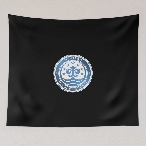Item preview, K: Return of Kings - SCEPTER 4 Emblem (Blue Clan) designed and sold by Fireseed-Josh.