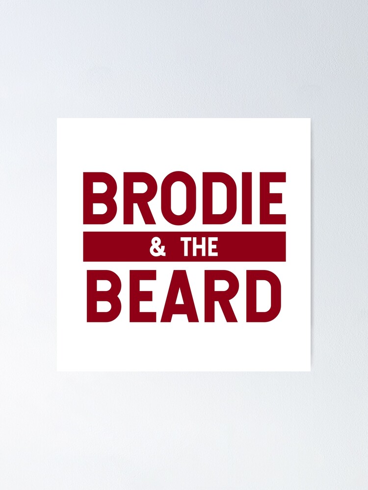 Brodie The Beard Poster