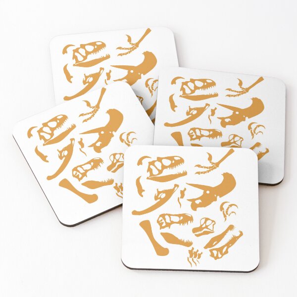 Item preview, Dinosaur Bones (Gold) designed and sold by TheKohakuDragon.
