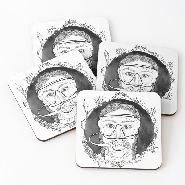 Item preview, Underwater Scuba Girl designed and sold by Joanne Agus.