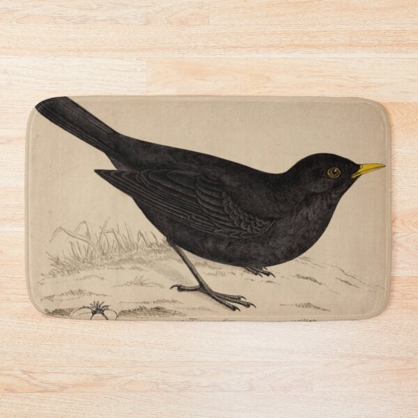 Item preview, Naturalist Blackbird designed and sold by BlueSpecsStudio.