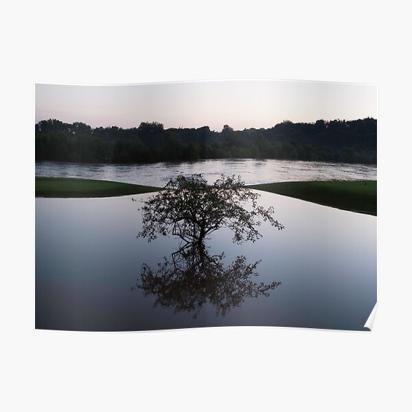 Rough and Peaceful Waters Poster