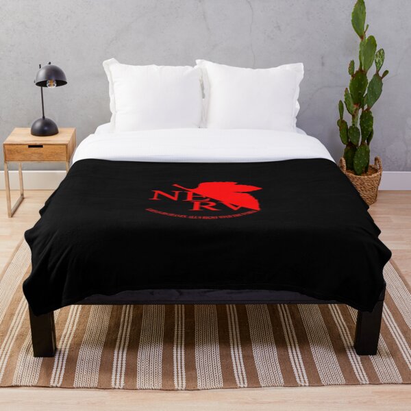 NERV Logo Throw Blanket