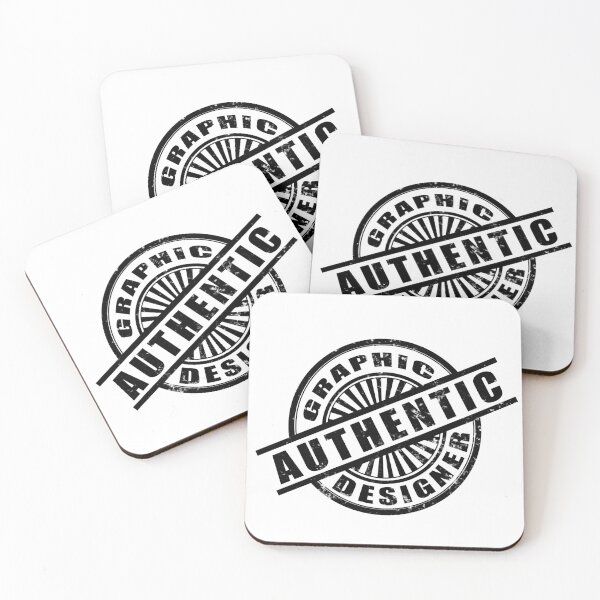 Item preview, Authentic Graphic Designer (Black) designed and sold by BlueOrenda.