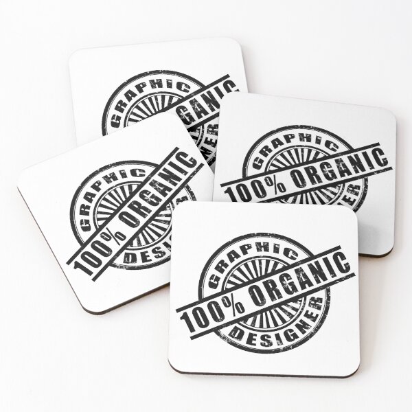 Item preview, 100% Organic Graphic Designer (Black) designed and sold by BlueOrenda.