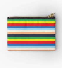 Max's Colourful Striped Outfit Zipper Pouch