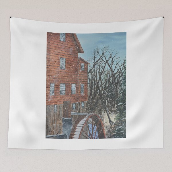 Item preview, Winter at the Old Mill designed and sold by Russell Halsema.