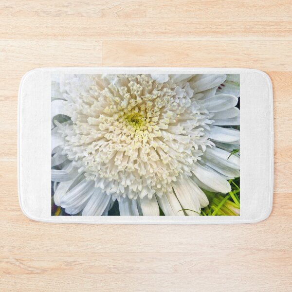 Item preview, LARGE CENTERED - WHITE GERBERA DAISY designed and sold by Elaine Bawden.