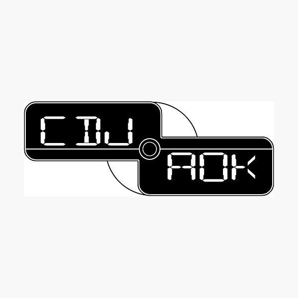 Item preview, The CDJ is A OK designed and sold by freeformations.