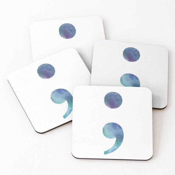 Item preview, Semicolon designed and sold by Tehangelic101.