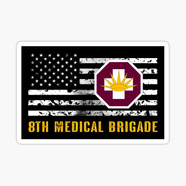 Item preview, 8th Medical Brigade designed and sold by Jared Davies.