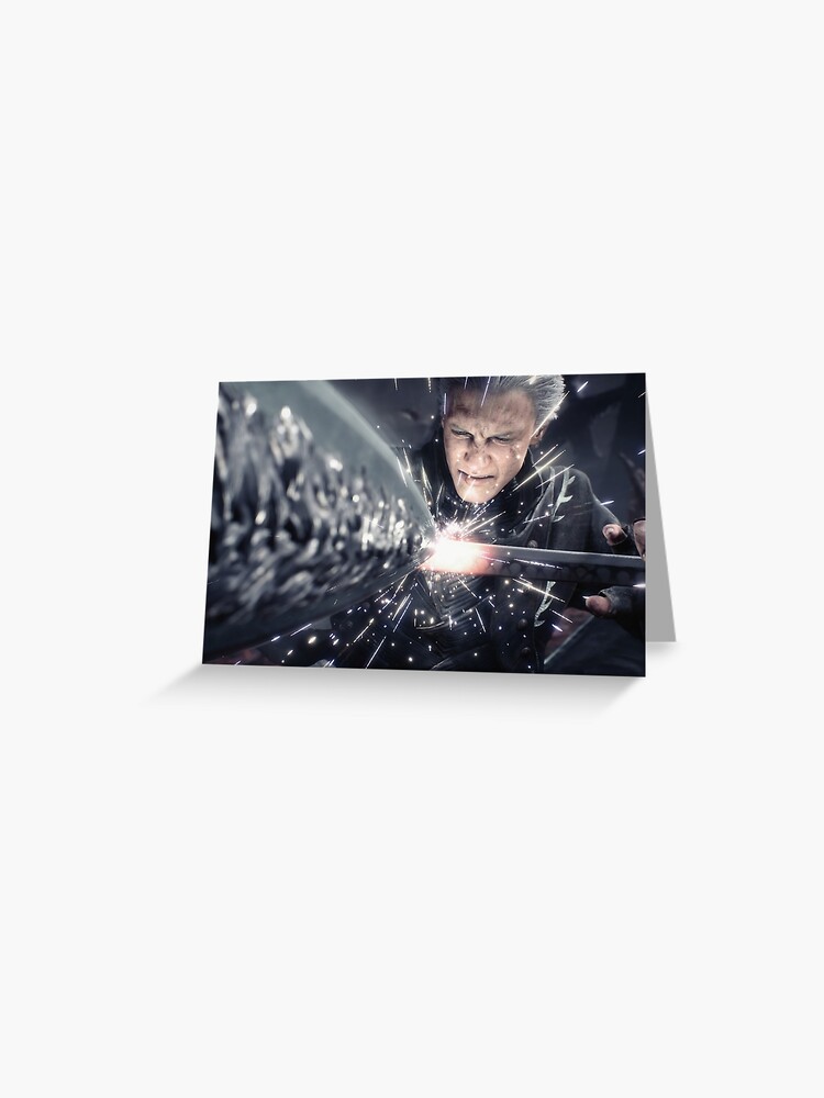 Vergil - Devil May Cry Greeting Card for Sale by MyAsianArt