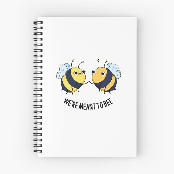 Item preview, We're Meant To Be Funny BFF Bee Puns  designed and sold by punnybone.