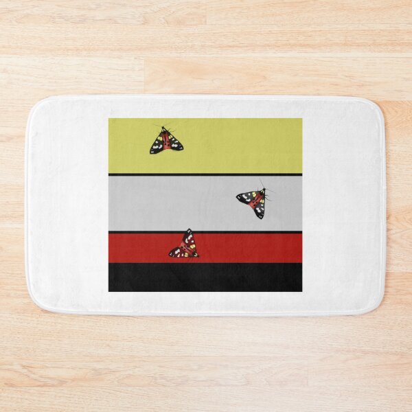 Item preview, Scarlet Tiger Moth and Stripe designed and sold by thunderox.