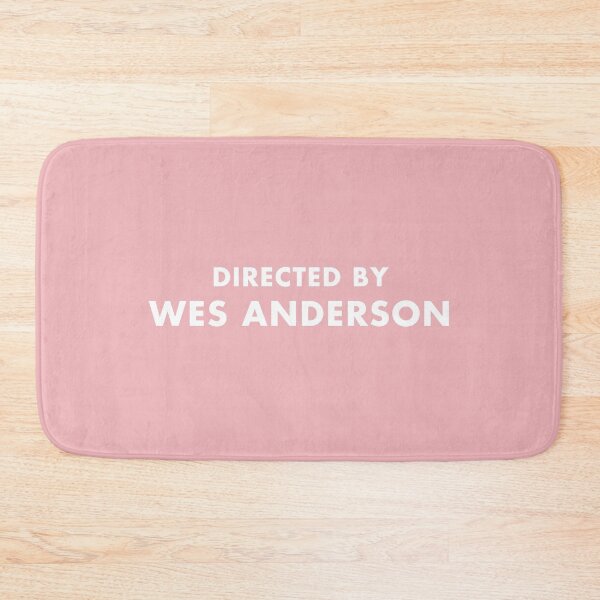 Directed by Wes Anderson Bath Mat