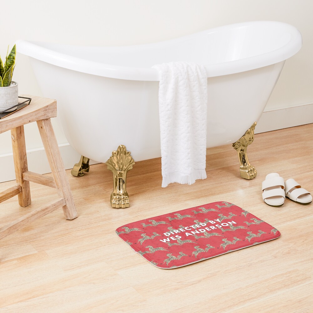 Directed by Wes Anderson Bath Mat