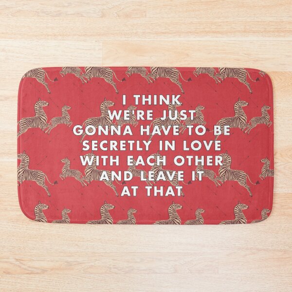 Item preview, I Think We're Just Gonna Have To Be Secretly In Love With Each Other And Leave It At That - Royal Tenenbaum Wallpaper designed and sold by SydneyKoffler.