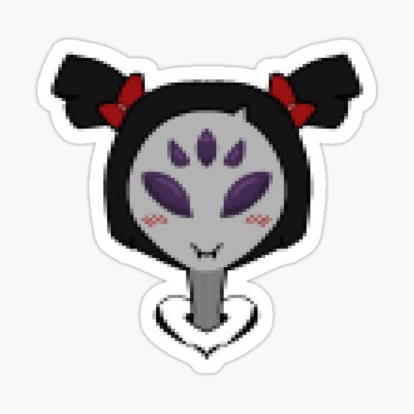 Undertale Muffet Sticker - Sticker Mania