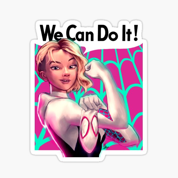 Women We Can Do It Sticker for Sale by andrefspf