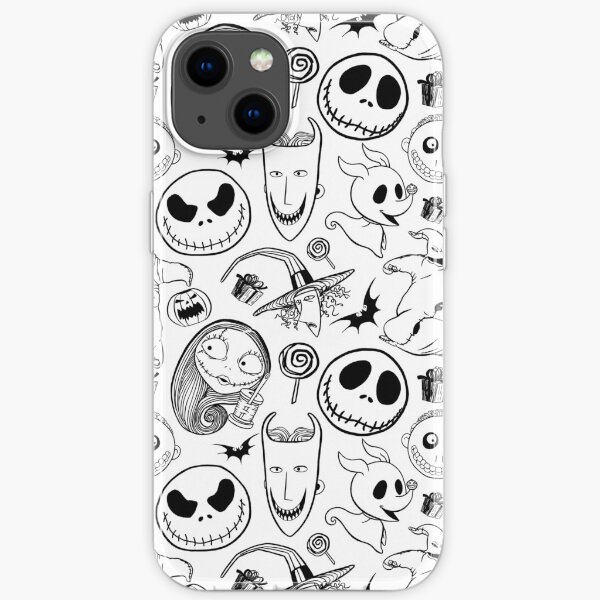 Nightmare before Christmas Pattern iPhone Soft Case