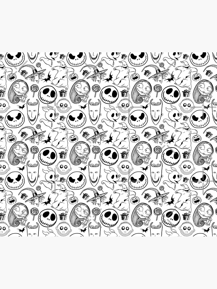 Nightmare before Christmas Pattern by LonelyBunny