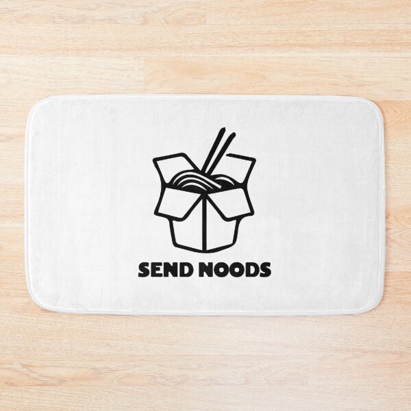 Item preview, Send Noods - black type designed and sold by VonBraun.