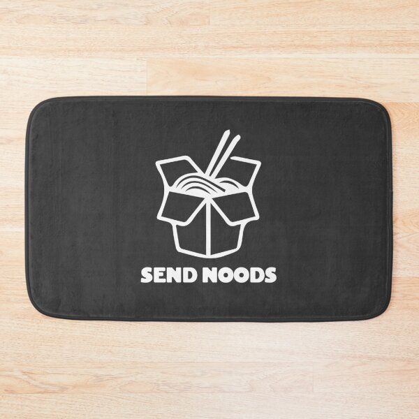 Item preview, Send Noods - white type designed and sold by VonBraun.