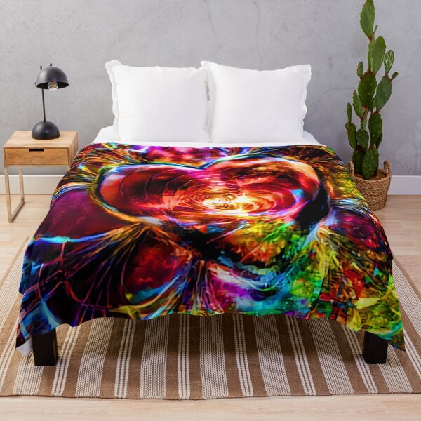 Item preview, Rainbow Heart Fractal Spirals designed and sold by Alyxandre.