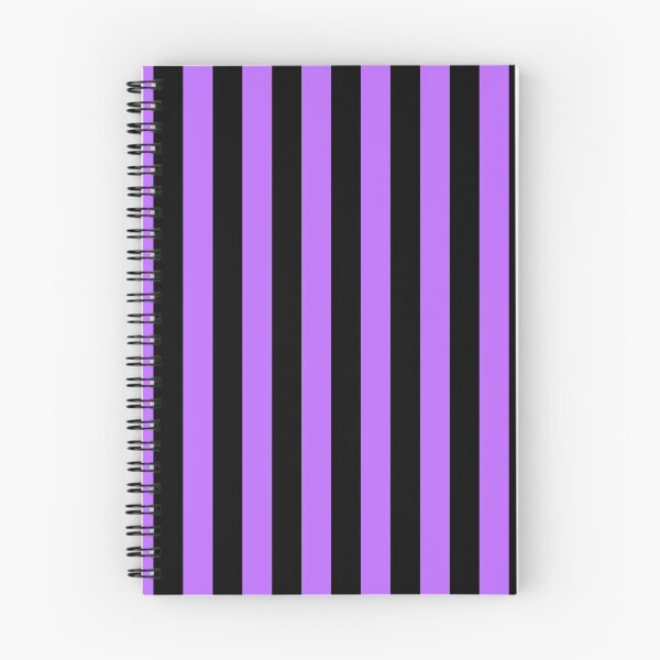 Item preview, Basic Vertical Stripes - Black & Pastel Purple designed and sold by TheFrostedDonut.