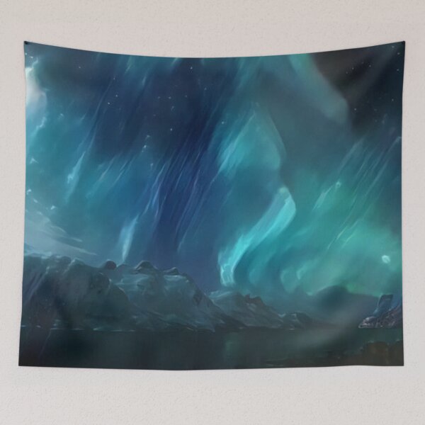 Item preview, Ephemeral Glow of the Northern Lights designed and sold by Alyxandre.